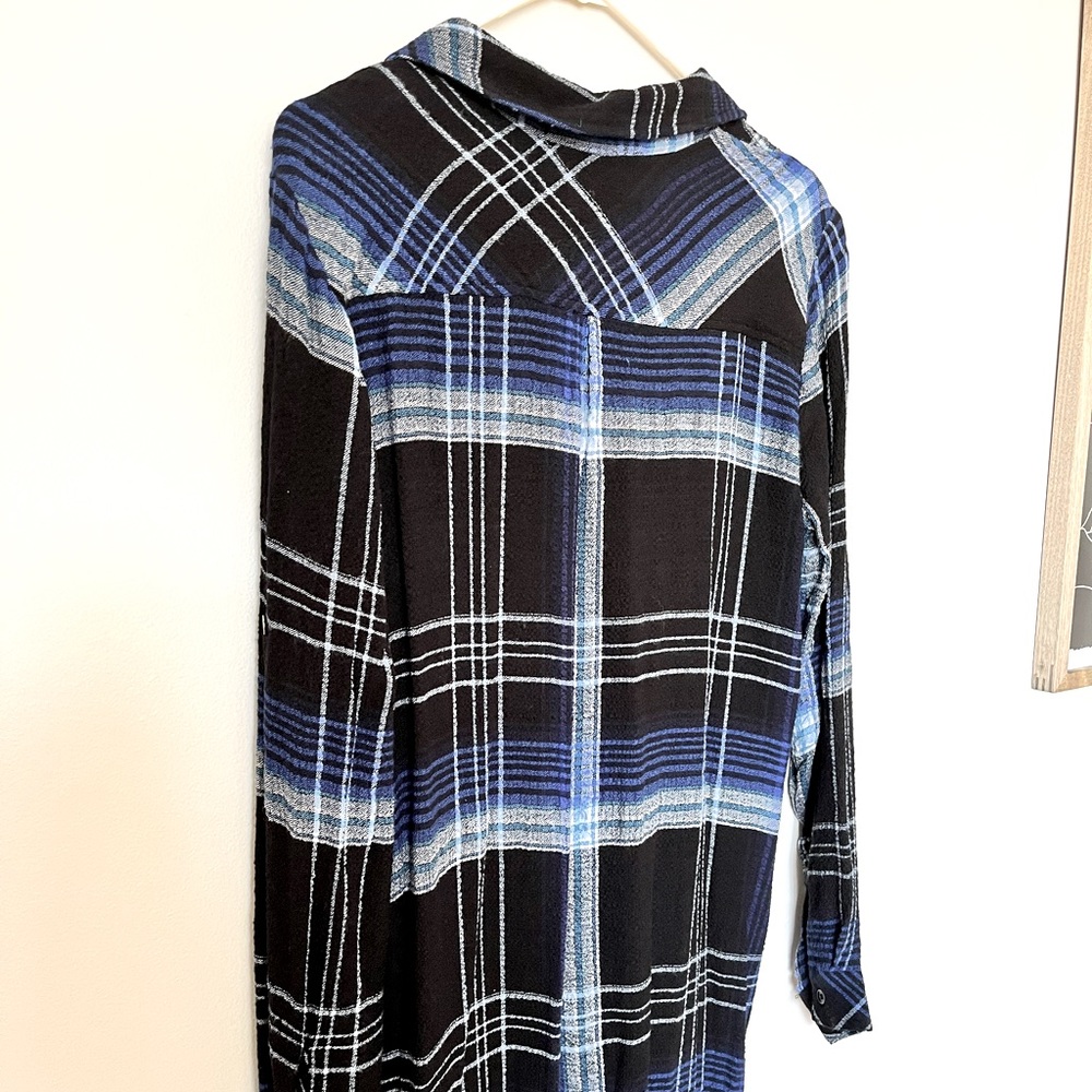 Anthropologie Cloth & Stone Geri Plaid Maxi Dress - Picture 6 of 8